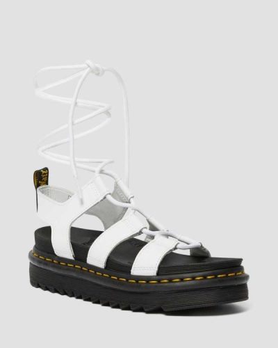 Sandalias Dr Martens Nartilla Cuero Gladiator Para Mujer DR6566Y